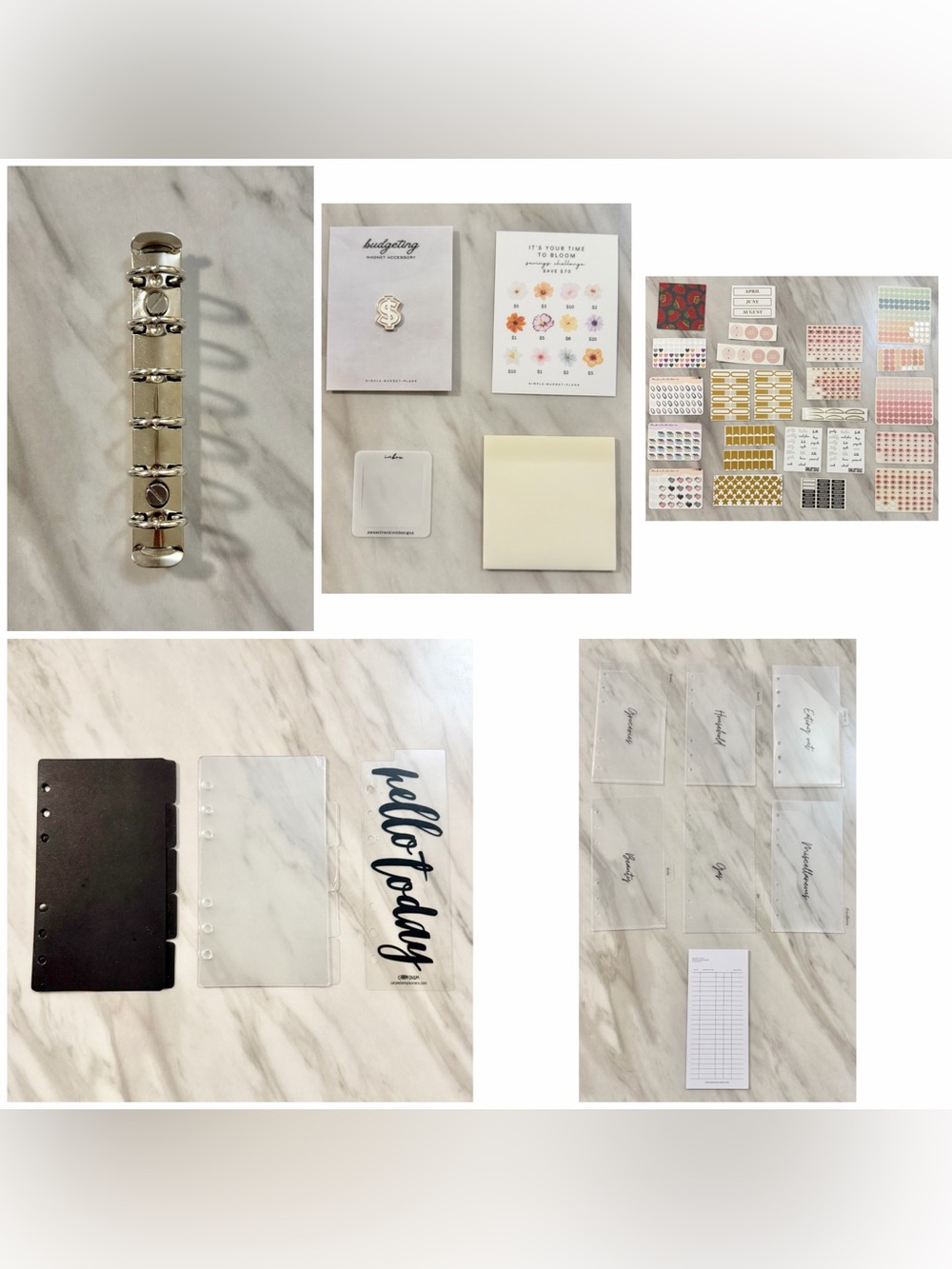 Assorted Planner Stickers & Accessories